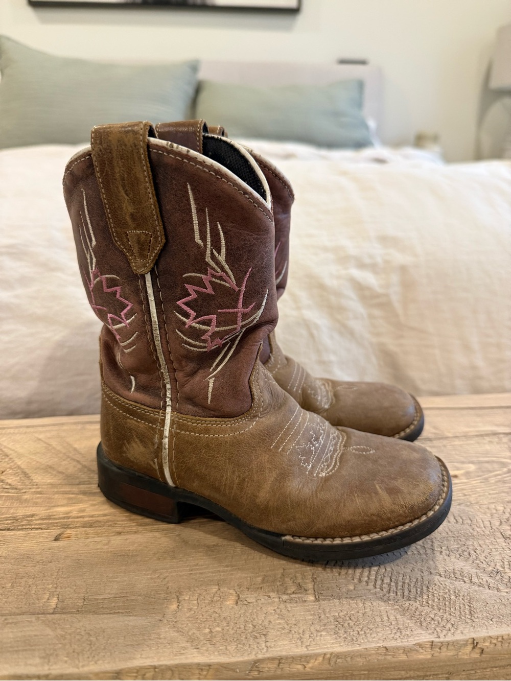 Little Girls Roper Cowboots 11C